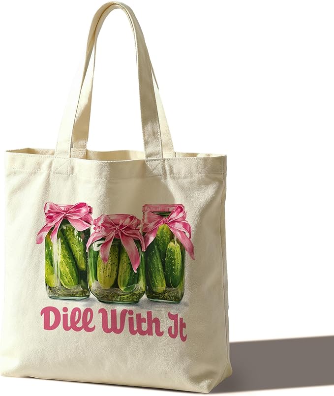 Tote Bag For Women Man, Reusable Work Shopping Grocery Shoulder Bags
