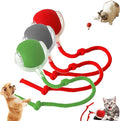 Interactive Rolling Dog Ball, Rolling Ball DogToys, 360° Automatic Self Moving Dog/Cat Toys