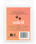 Soleil | Pet Friendly Wax Melts | Natural Soy | Clean Burning | Non-Toxic | Veterinarian Approved | Pet Odor Eliminator | Air Freshening Scented Wax Melts