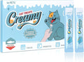M-PETS Rich Salmon & Omega-3 Lickable Cat Treat – 20 Tubes of Healthy Squeeze Up Creamy Snacks with Functional Nutrients & Beta-Carotene for Immune, Skin & Coat Support – Grain Free, High Protein