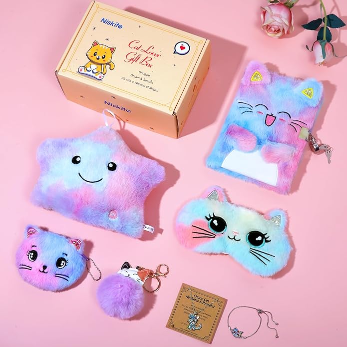 Niskite Gift Set For Girls: Gift Set For 4 5 6 7 8 9 10 Year Old Girls - Perfect Christmas Birthday Gift Ideas