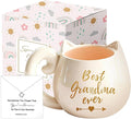 Gifts for Grandma, Grandma Christmas Gifts with Coffee Mug Necklace, Gift Set from Granddaughter Grandson Grandchildren