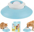 Dog Lick Sphere – Slow Feeder Lick Toy for Dogs & Cats, Interactive Licking Ball for Liquid Food, Non-Slip Enrichment Toy to Keep Dogs Busy, Anxiety Relief, Easy to Clean (White)