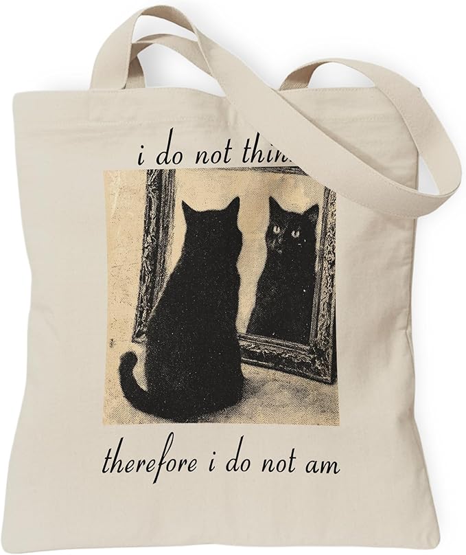 Pets Lover Gifts Tote Bag for Women, Dogs Cats Bee Aesthetic Canvas Bag with Inner Pocket
