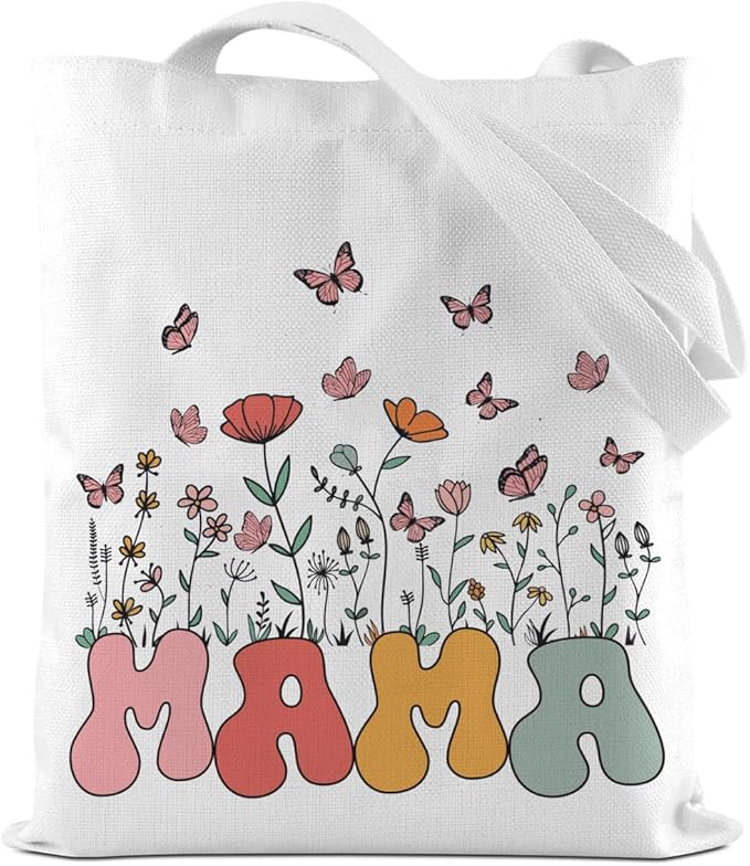 Turtle Gifts Shark Gifts Tote Bag, Hedgehog Horse Gifts for Women Girls, Animals Reusable Grocery Bag Shopping Bag