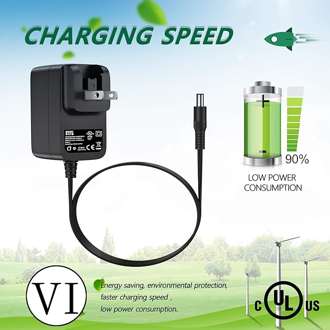 Cat Litter Box Adapter Automatic Self-Cleaning Classic Power Supply Cord Cable Charger (for LitterMaid)