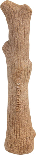 Pupstages Dogwood Dog Chew Toy – Real-Wood Blend, Natural Flavor & Texture, Moderate Chewers, Medium, 7.4"