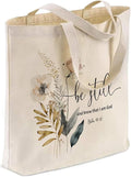 Gifts for Women, Canvas Tote Shopping Reusable Grocery Gift Bags