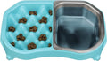 Neater Pet Brands Neater Slow Feeder Dog Bowls, Slows Down Fast Eating to Prevent Vomiting, Overeating, & Bloat, Dog Slow Feeder Bowl with Wide, Non-Slip Base, Holds 2.5 Cups Food and 8.5 Cups Water
