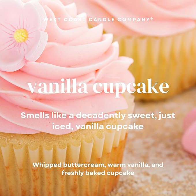 Vanilla Cupcake | Pet Safe Wax Melts | All Natural Soy | Non-Toxic | Dog Friendly | Vet Approved | Long Lasting Home Fragrance | Pet Odor Eliminator | Clean Burning Wax Cubes | Safe Air Freshener