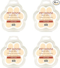One Fur All Pet House Scented Wax Melts for Warmer - Long-Lasting Pet Friendly Plant Based Soy Wax Melts - Apple Cider Pack of 4