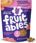 Fruitables Cat Treats Crunchy Cat Treats, Healthy Low Calorie Kitten Snacks, Made Without Wheat, Corn and Soy, Kitten Essentials, Made with Real Tuna and Pumpkin, 30 Ounces