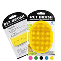 Self Cleaning Slicker Brush, Dog Cat Bunny Pet Grooming Shedding Brush, Easy to Remove Loose Undercoat, Pet Massaging Tool Suitable for Pets with Long or Short Hair (Yellow)