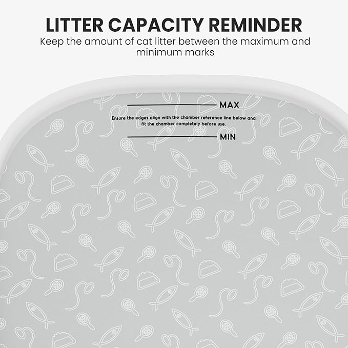Litter Pad for AutoScooper 11 Open Top Self Cleaning Cat Litter Box, Cat Litter Pad Replacement Part, 2 Pack