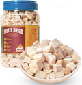 OPET Freeze Dried Cat & Dog Treats, Single Ingredient Chicken Bites for Cats & Dogs, High Protein Pet Training Treats (7 oz, Chicken)
