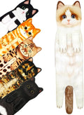 PAT JUUMG Funny Ragdoll Cat Hand Towels for Bathroom Kitchen, Cute Home Decorative Hanging Face Towels, Super Absorbent Soft, Cat Lovers Gifts for Women, Housewarming Gift