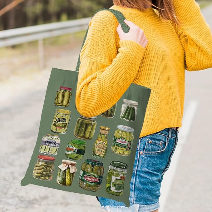 Turtle Gifts Shark Gifts Tote Bag, Hedgehog Horse Gifts for Women Girls, Animals Reusable Grocery Bag Shopping Bag