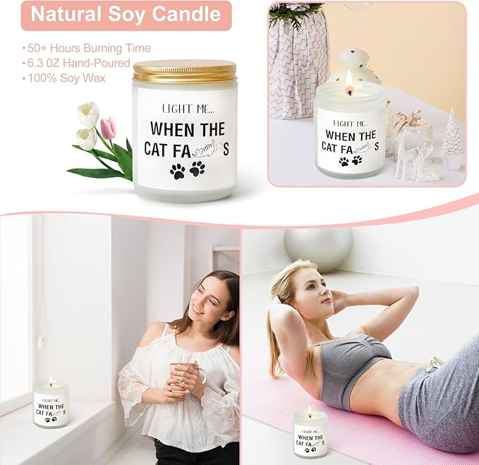 UAREHIBY Cat Lovers Gifts for Women, Cat Lady Coffee Mug Gift for Cats Mom, Daughter, Sister, Friends, Aunt, Wife, Coworkers, BOSS, Valentine's Day Gift for Her, Teacher Appreciation Christmas Gifts