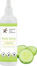 Dog Deodorizing Spray – Long-Lasting Dog Cologne & Pet Odor Eliminator – Cucumber Melon Scented Dog Perfume for Smelly Dogs – Safe, Refreshing Dog Grooming Spray
