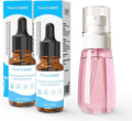 No-Rinse Pet Shampoo & Conditioner Essence for Cats | Includes Fine Mist Spray Bottle (60ml/2oz) to Nourish & Shine | Conditioning Formula Soothes Skin, Dilute Before Use,Pomegranate Scent,0.34oz*2