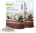ELS PET Mineral Cat Litter 2 Packs, Flushable Odor Eliminating