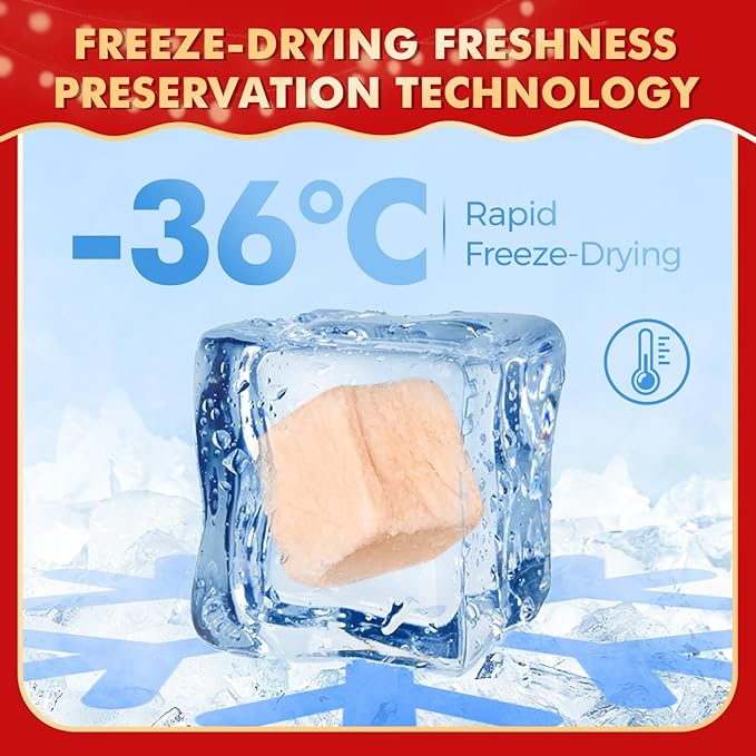 Freeze Dried Cats & Dogs Treats - 4 Single-Ingredient Raw Flavors (Chicken/Duck/Salmon/Liver), 50g x 4 Bags, All Natural High Protein Pet Training Treats