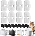 Cat Water Fountain Filter Replacements, 4 Months Set of Replacement Filters for Petlibro Dockstream Ultra Quiet Pet Water Fountain PLWF005 PLWF115 PLWF105 (8P)