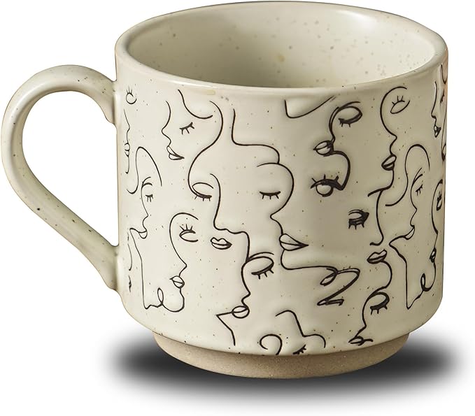 fall mug coffee mugs novelty ceramic espresso japanese tea cups latte teacup stoneware microwave safe vintage taza de cafe bonitas espresso cup with handle aesthetic floral (Line Art Expressions)
