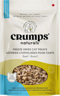 Crumps Naturals Freeze Dried Cat Treats Beef 1.05oz, Cat Treats