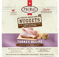 Primal Freeze Dried Raw Cat Food Nuggets Turkey, Complete & Balanced Meal or Topper, Premium, Healthy, Grain Free, High Protein Raw Cat Food with Probiotics (5.5 oz)