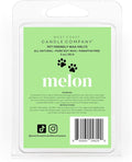 Melon | Pet Safe Wax Melts | All Natural Soy | Non-Toxic | Dog Friendly | Vet Approved | Long Lasting Home Fragrance | Pet Odor Eliminator | Clean Burning Wax Cubes | Safe Air Freshener