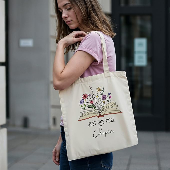 bmuvghi Canvas Tote Bag with Pocket Cute Tote Bag Aesthetic Reusable Shopping Grocery Bags Birthday Gifts for Women