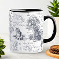 Cat Mug 11 Oz Cute Ceramic Coffee Tea Cup for Women, Funny Cats Lover Gift for Christmas, Birthday, Housewarming - Gifts for Her, Mom, Cat Ladies, Kids and Friends