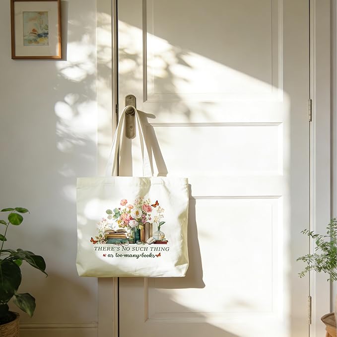 Tote Bag For Women Man, Reusable Work Shopping Grocery Shoulder Bags