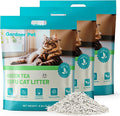 Gardner Pet Natural Tofu Cat Litter with Green Tea Extract – [2026]Fast Absorbing & Strong Clumping, Low Dust, Flushable Cat Litter for Odor Control, Easy Scooping for Multi-Cat Homes, 6 lbs x 3 Pack