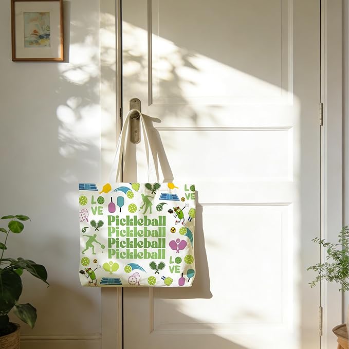 Tote Bag For Women Man, Reusable Work Shopping Grocery Shoulder Bags