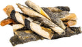 hotspot pets Freeze Dried Salmon Skin Sticks for Cats & Dogs - Reasealable 1lb Big Bag Single Ingredient All Natural Omega 3 Benefits, Salmon Sticks- Perfect for Training, Topper or Snack