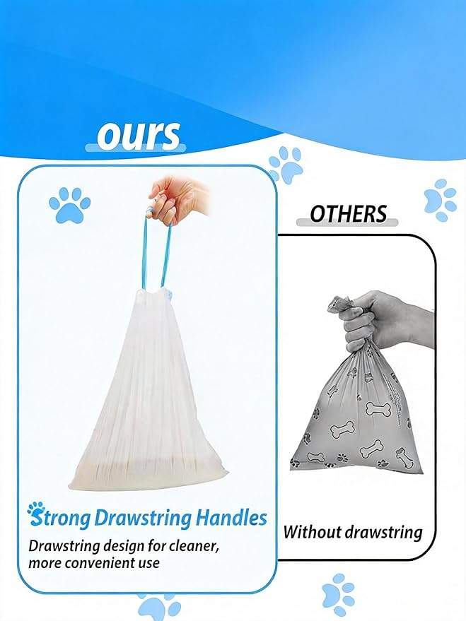 Litter Bags Compatible with Petcove,Durable Replacement Bags Compatible with Petcove Self Cleaning Box,18 x 16 Litter Bag Compatible with Petcove,4 Rolls