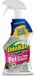 OdoBan Pet Solutions Oxy Stain Remover, Pet Stain Eliminator, 32 Ounce Spray