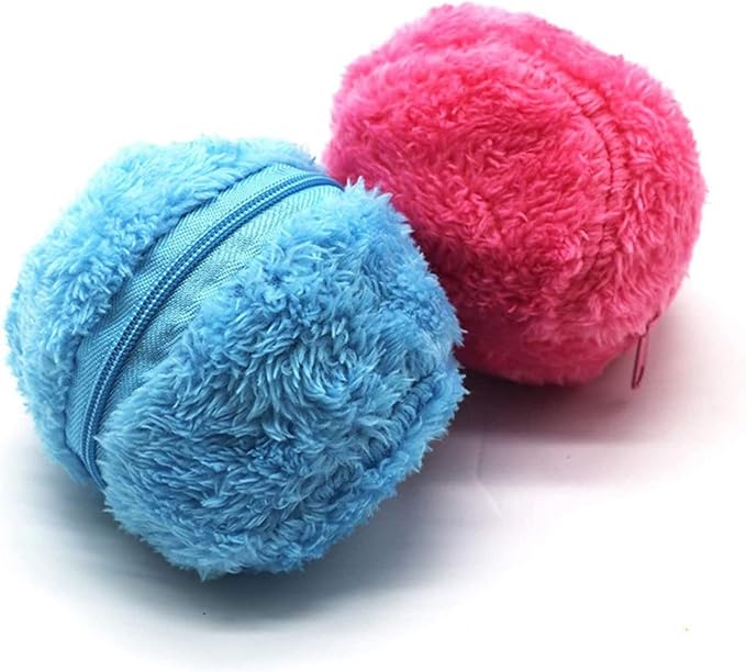 Active Rolling Ball for Dogs - Self Moving, Automatic, Electric, Funny Chew Plush Toys for Cats & Dogs