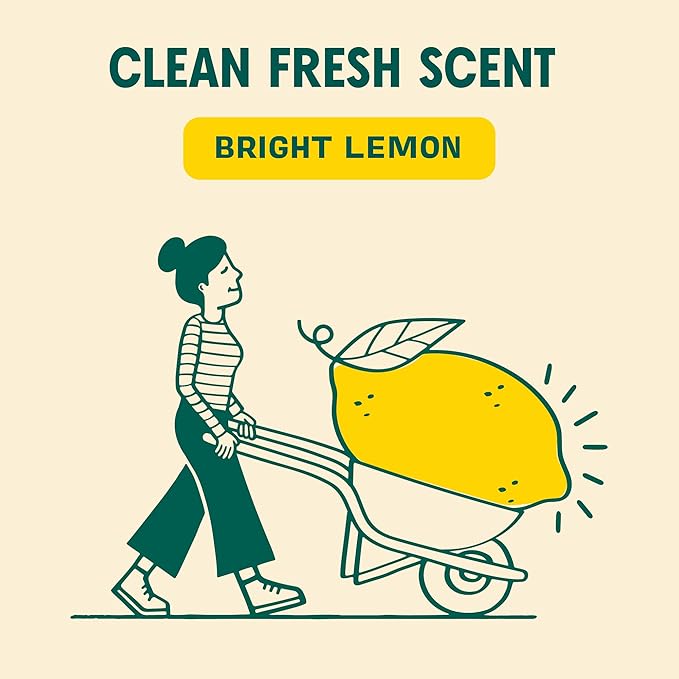 Aunt Fannie's Cat Carpet Refresher, Odor Neutralizing Powder for Homes with Cats, Kittens and Other Pets, Bright Lemon Scent, 16 Ounce (Pack of 6)