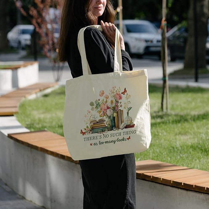 Tote Bag For Women Man, Reusable Work Shopping Grocery Shoulder Bags