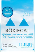 Boxie® Unscented 30 Day Natural Odor Control Cat Litter, 11.5lb Lightweight Plant Based Kitty Litter