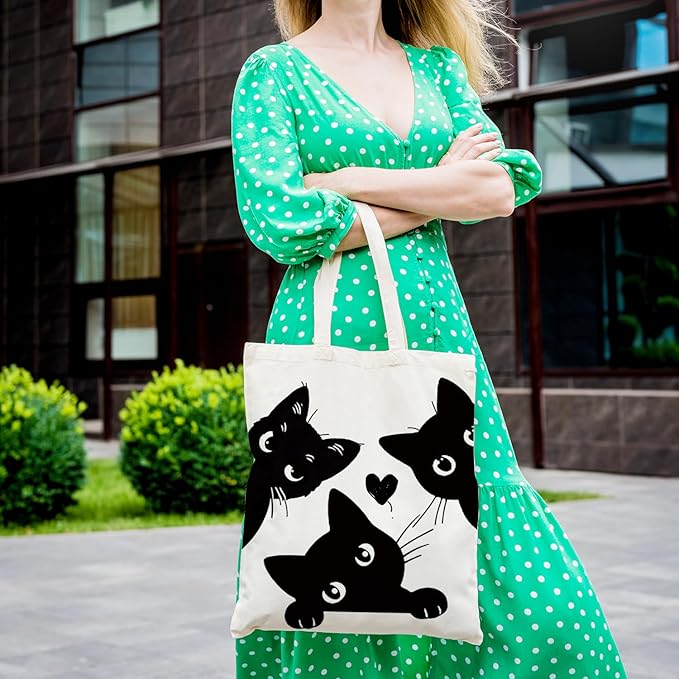 Aesthetic Cute Tote Bag with Handle for Girls Women - BT6