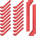 18 Pcs Red Foams Compatible with Els Self-Cleaning Litter Box, Anti-Leak Foam Strips to Prevent Litter Spills, Easy Install Litter Box Replacement Parts