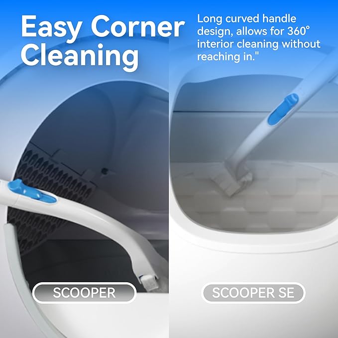 CATLINK Cleaning Brush Replacement for Cat Litter Box, Including 8 Packs