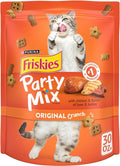 Purina Friskies Cat Treats, Party Mix Original Crunch - 30 oz. Pouch