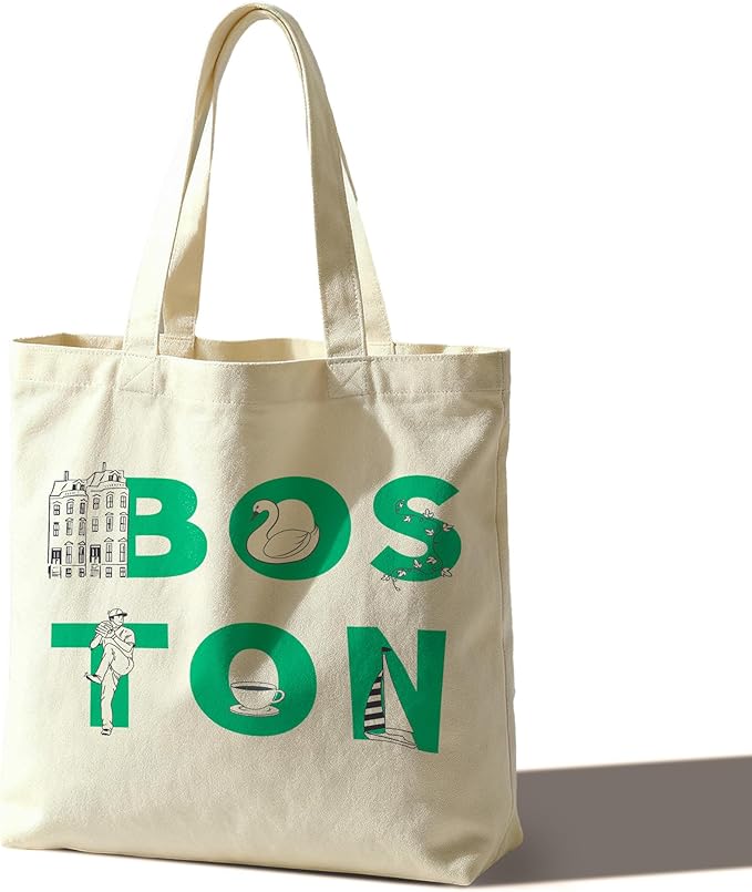 Tote Bag For Women Man, Reusable Work Shopping Grocery Shoulder Bags
