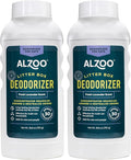 ALZOO Cat Litter Deodorizer, Concentrated Granules Absorb & Help Neutralize Odors, 100% Plant-Based Active Ingredients, Up To 30 Uses, Fresh Lavender Scent, 26.6 Oz., Pack of 2