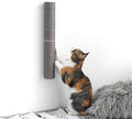xympo 18" Compact Wall Mounted Cat Scratcher, Sisal Scratching Post - Grey